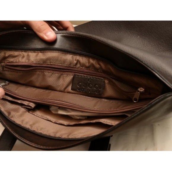 NGucci Leather attache bag brand new  with tags. - Picture 6 of 9